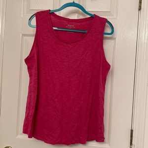 NWT Pink Scoop Tank from Chico’s Size 3